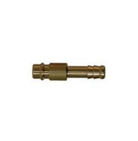 RECTUS BRASS COUPLER&lt;BR&gt;M5 BARB STRAIGHT-THRU PLUG